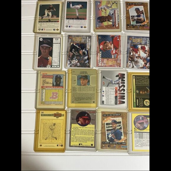 Lot of 30 baseball cards Thomas, Clemens, Fryman, Piazza, McGriff, Palmeiro, - Picture 9 of 12